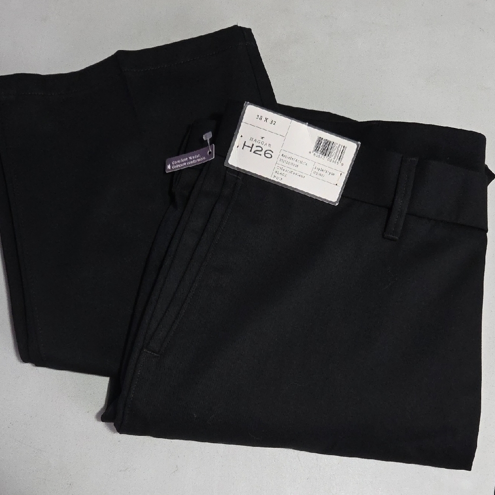 Haggar H26 Black Pants